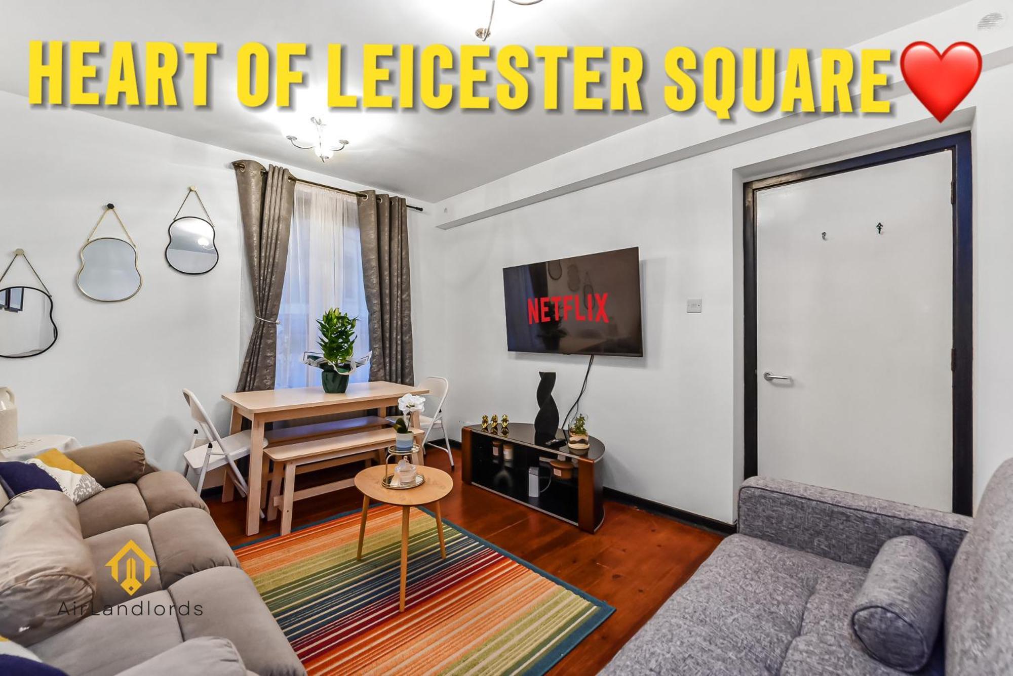Apartamento Exceptional 2-bedroom Flat In Leicester Square! *